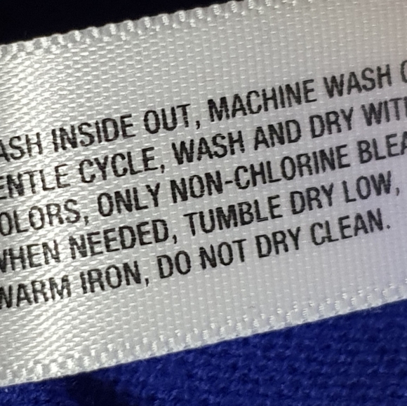 GAP Blue Button Down Cardigan with V-neckline and Ribbed Hems. - Picture 8 of 10